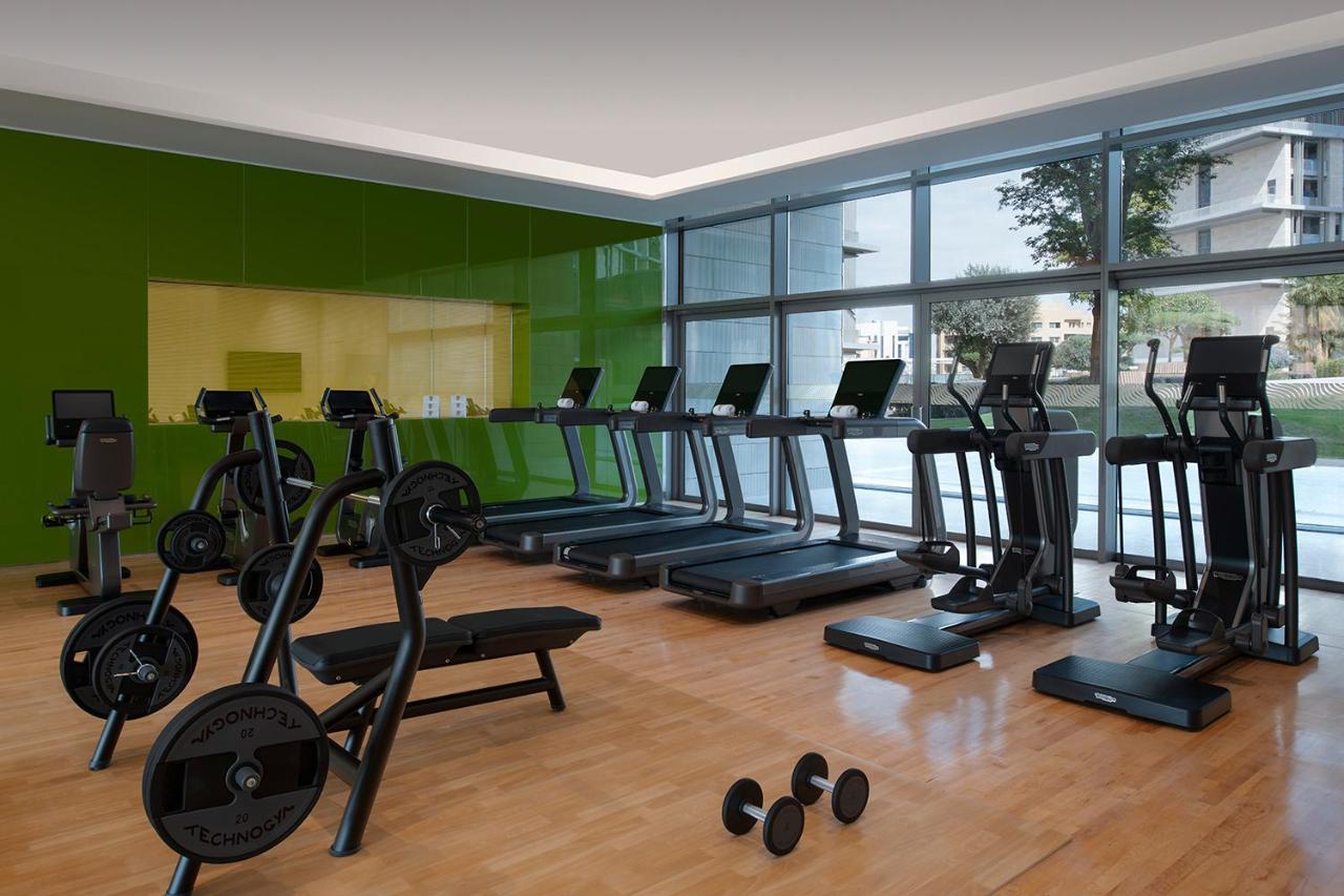 บันยันทรี โดฮา แอท ลา ซิกาล มูไชเรบ Hotel ภายนอก รูปภาพ The gym at the hotel